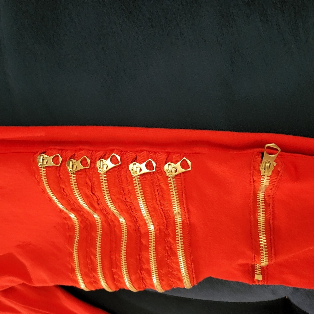Red Custom Jeans - Picture 4 of 10